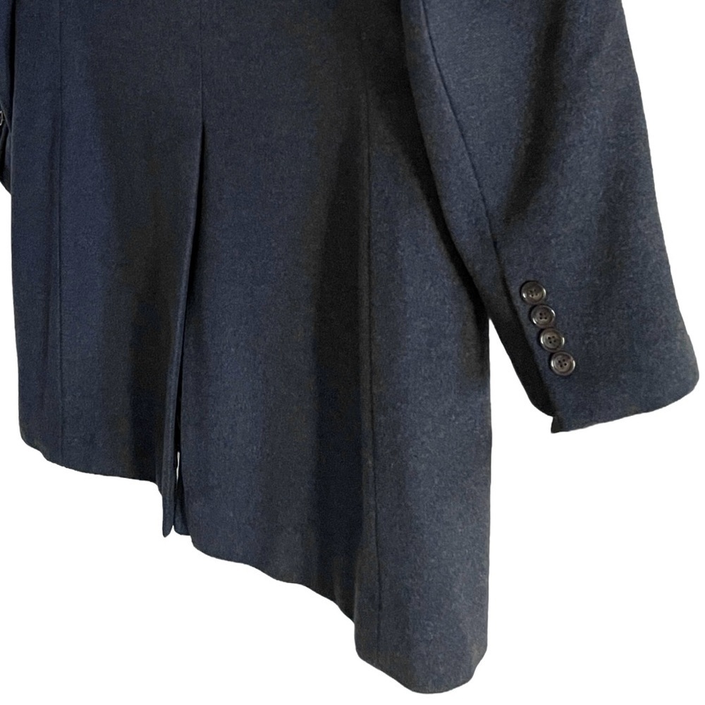 J Crew Ludlow Wool Cashmere Coat, Heather Blue, Thinsulate Lined, 39R - Picture 5 of 9